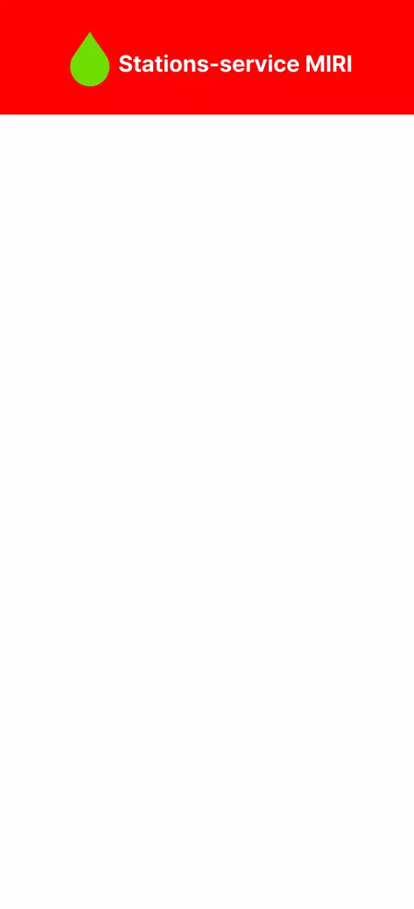 Enseigne de station-service vintage peinte à la main