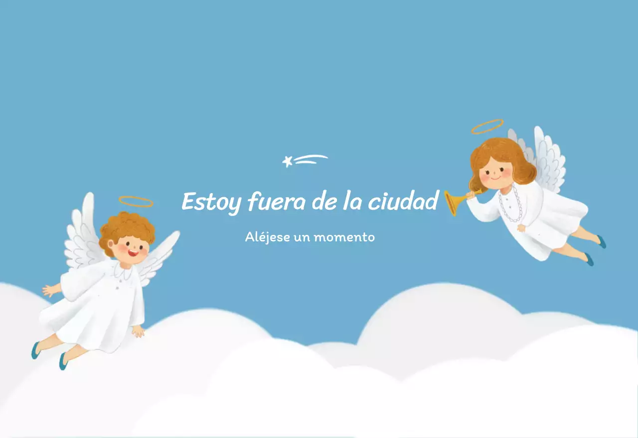 Un calendario devocional con acogedoras ilustraciones y versículos bíblicos sobre fondo azul claro