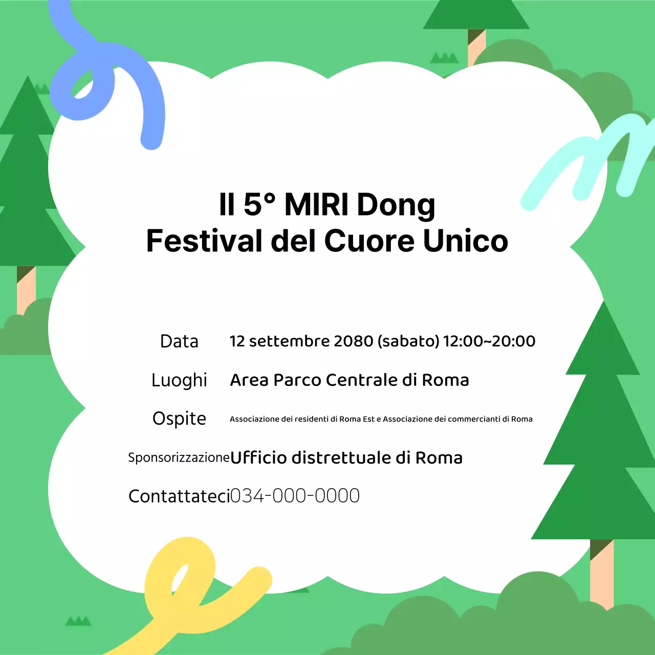 Promuovere la pulizia verde e nera della Festa dell'Unità del distretto