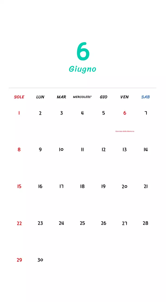 Calendario di Capodanno con simpatiche illustrazioni