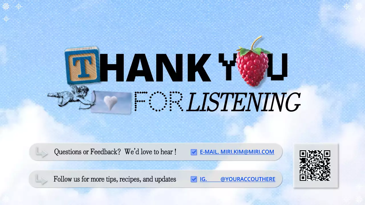 Blue Modern Healthy Promotion Presentation