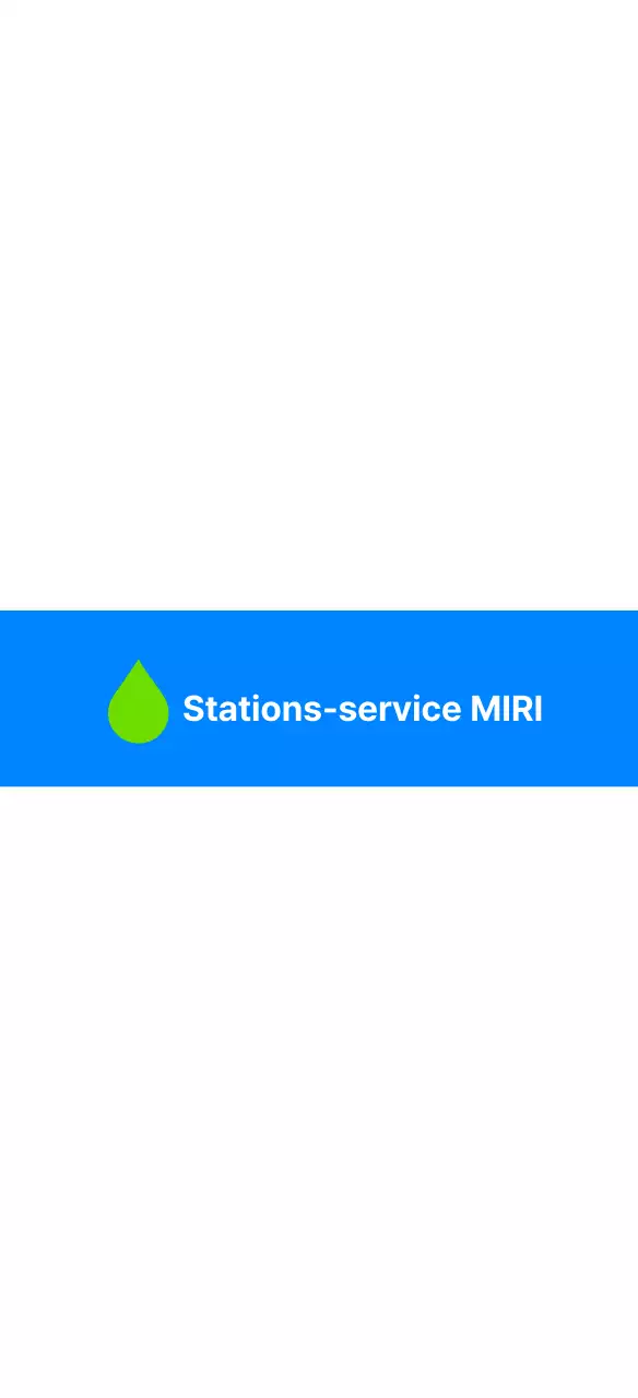 Enseigne de station-service vintage peinte à la main