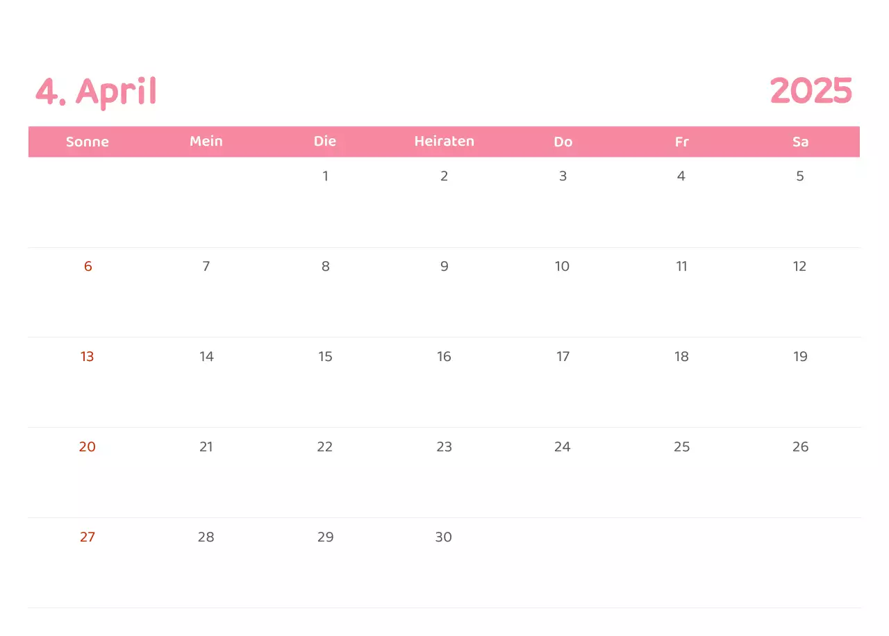 Kalender mit farbenfrohen und emotionalen Illustrationen