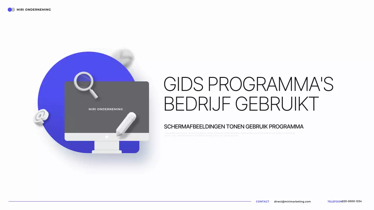 Een eenvoudige blauw-witte programmeerhandleiding