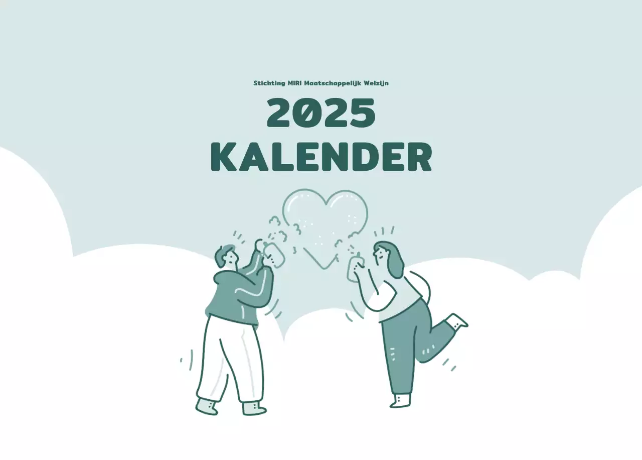 Kalenders met kleurrijke en emotionele illustraties