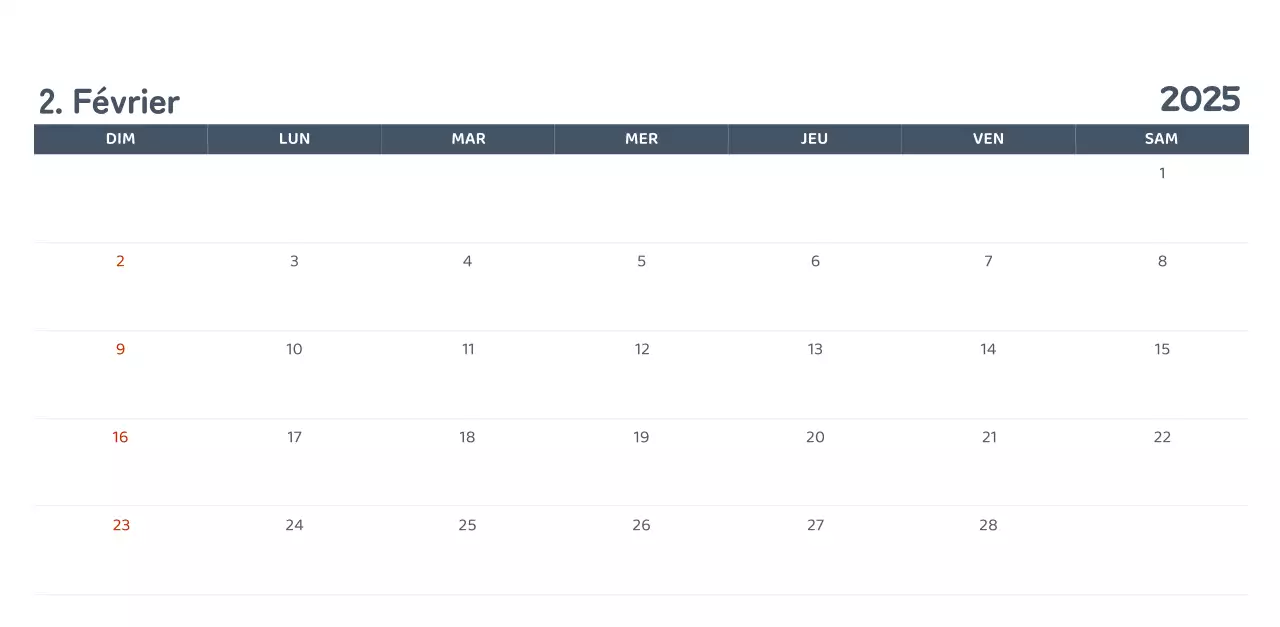 Calendriers avec illustrations colorées et émotionnelles