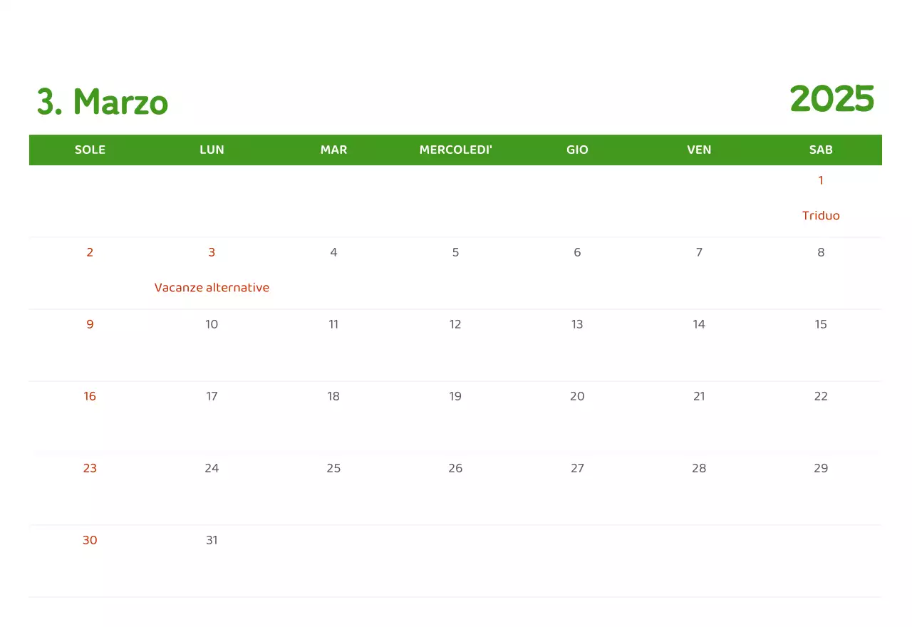 Calendari con illustrazioni colorate ed emozionali