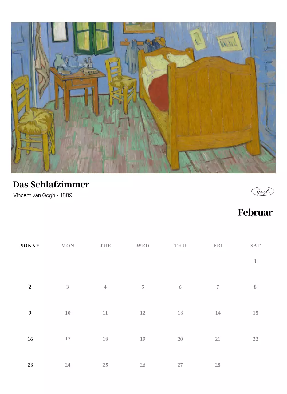 Ein schlichtes, klassisches Meisterwerk in Schwarz und Grau