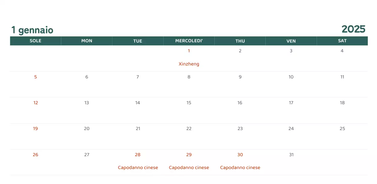 Calendari con illustrazioni colorate ed emozionali