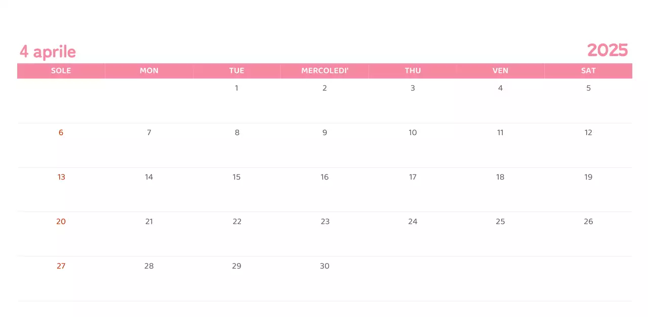 Calendari con illustrazioni colorate ed emozionali