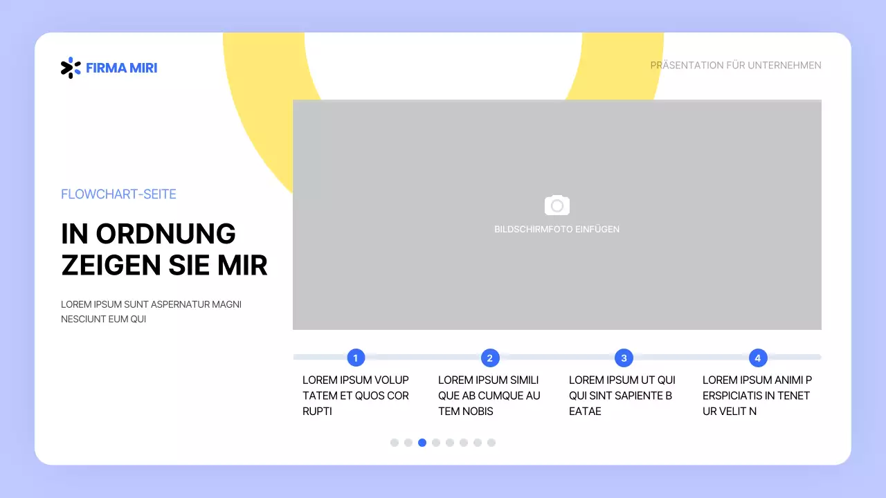 Leitfaden für Programme im weißen und blauen UI-Stil