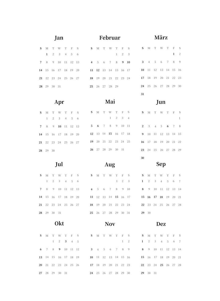 Ein schlichtes, klassisches Meisterwerk in Schwarz und Grau