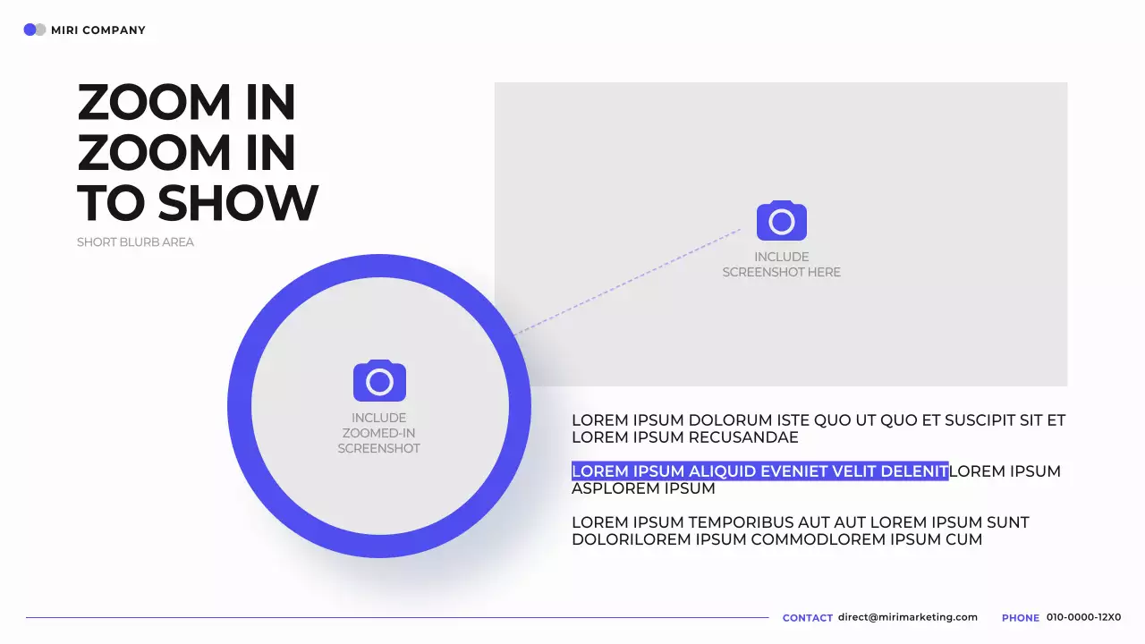 Blue Modern Company Guide Presentation