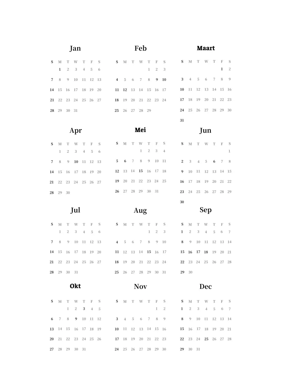 Een eenvoudig, klassiek meesterwerk in zwart en grijs