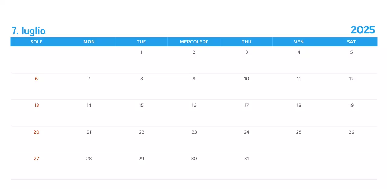 Calendari con illustrazioni colorate ed emozionali