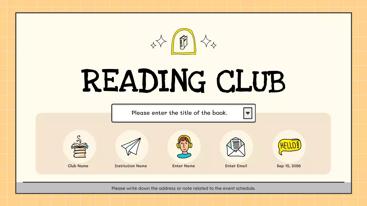 Beige Simple Reading Guide Presentation