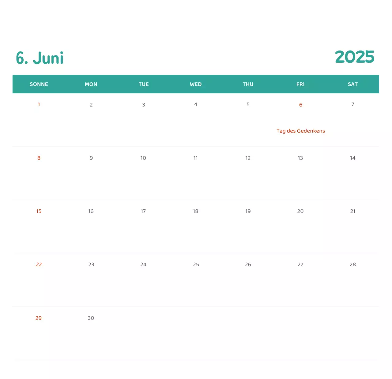 Kalender mit farbenfrohen und emotionalen Illustrationen