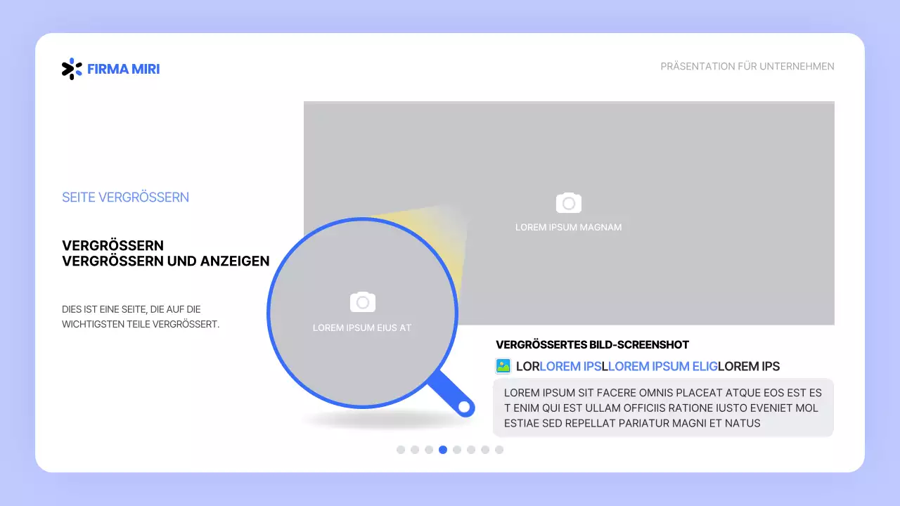 Leitfaden für Programme im weißen und blauen UI-Stil