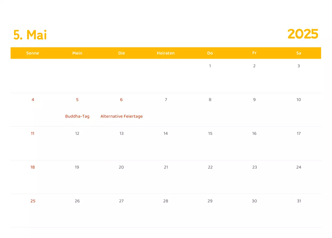 Kalender mit farbenfrohen und emotionalen Illustrationen