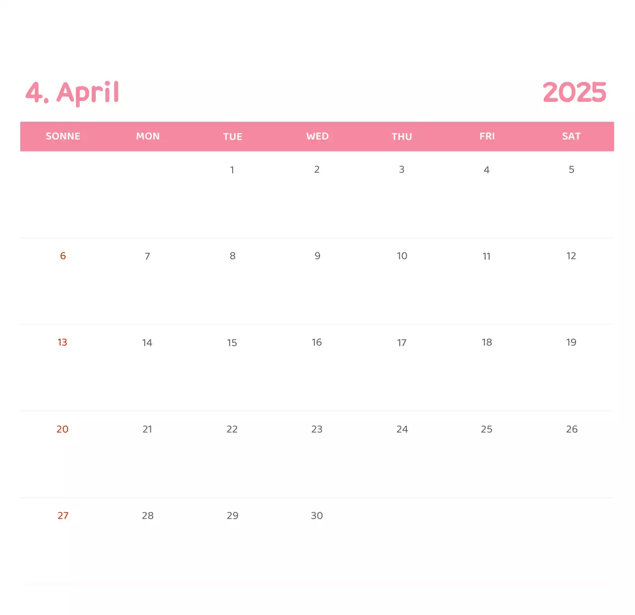 Kalender mit farbenfrohen und emotionalen Illustrationen