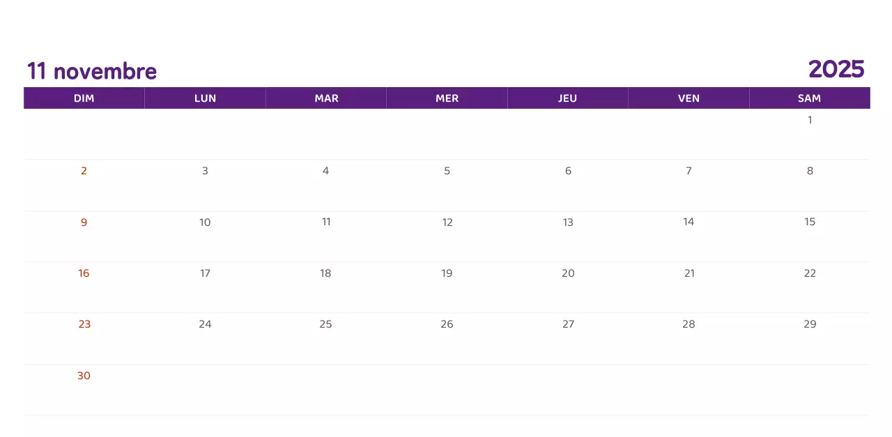 Calendriers avec illustrations colorées et émotionnelles