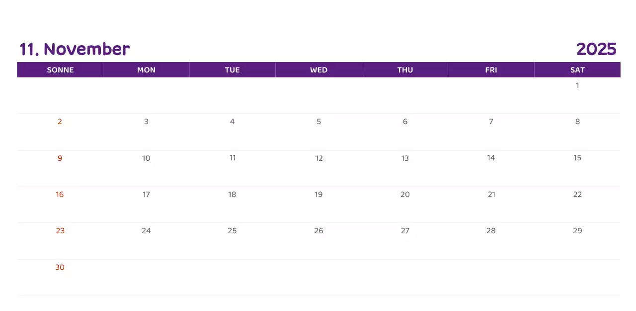 Kalender mit farbenfrohen und emotionalen Illustrationen