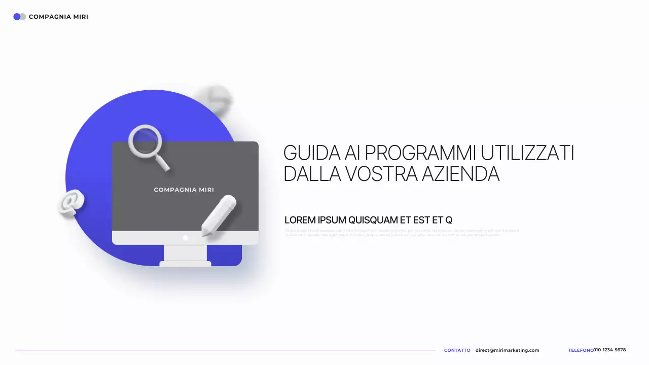 Una semplice guida alla programmazione in bianco e blu