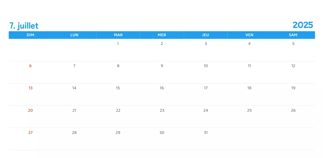Calendriers avec illustrations colorées et émotionnelles