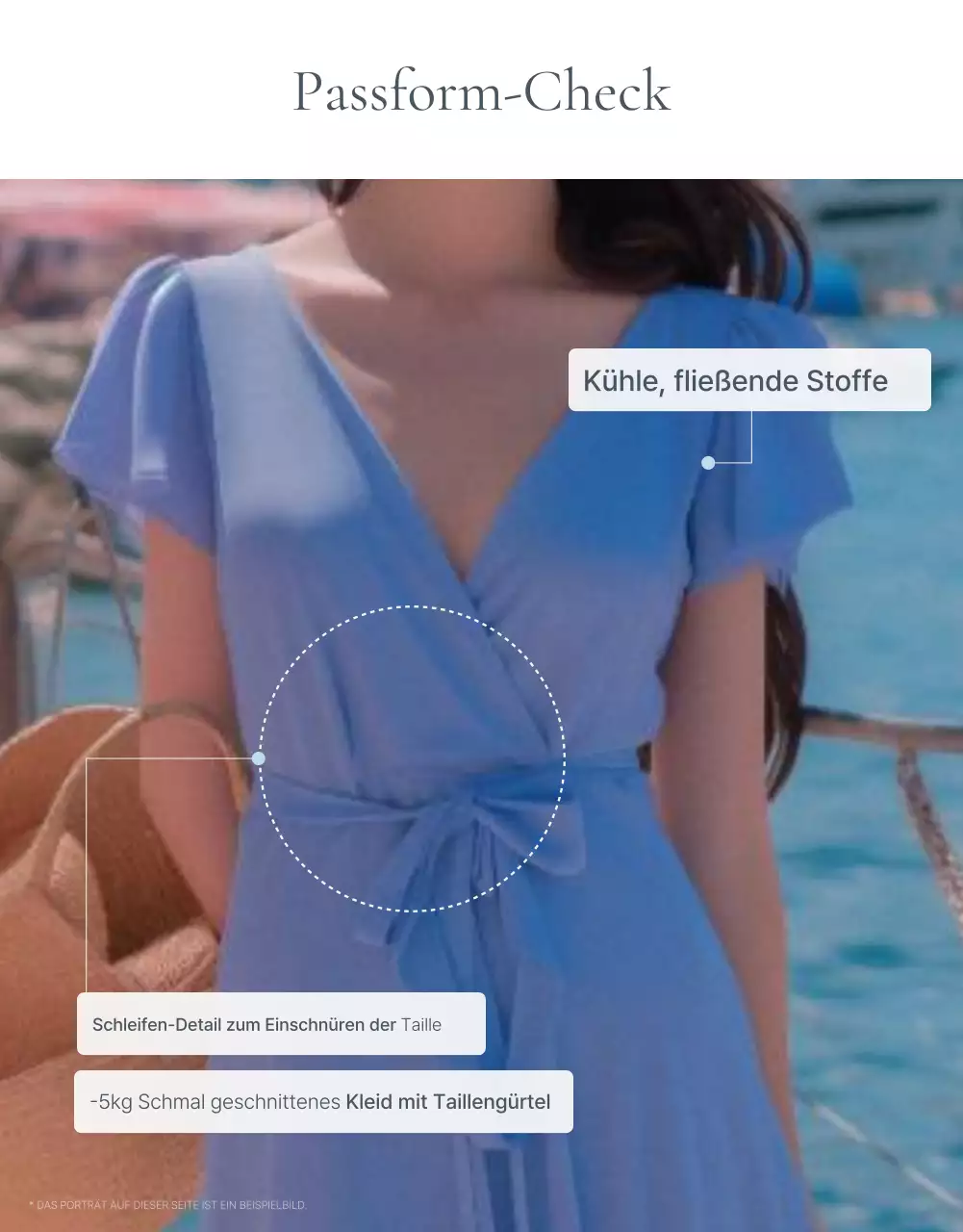 Trendiges Sommerurlaubs-Emoji-Konzept in Blau und Hellblau zur Förderung der Mode