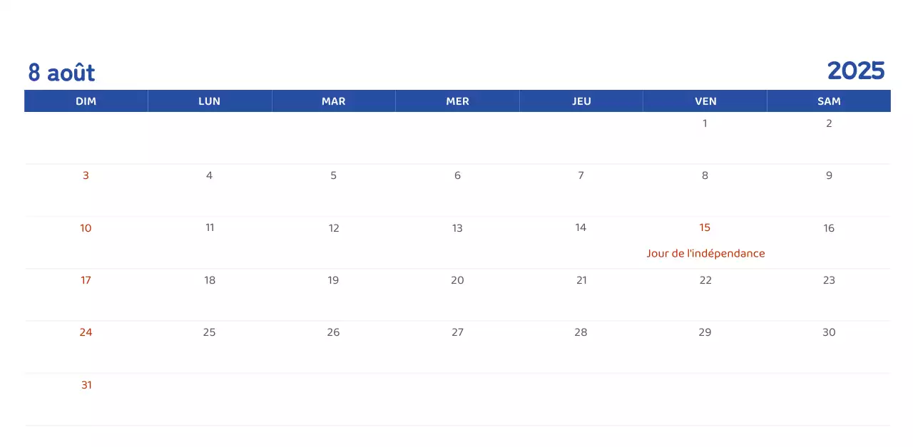 Calendriers avec illustrations colorées et émotionnelles