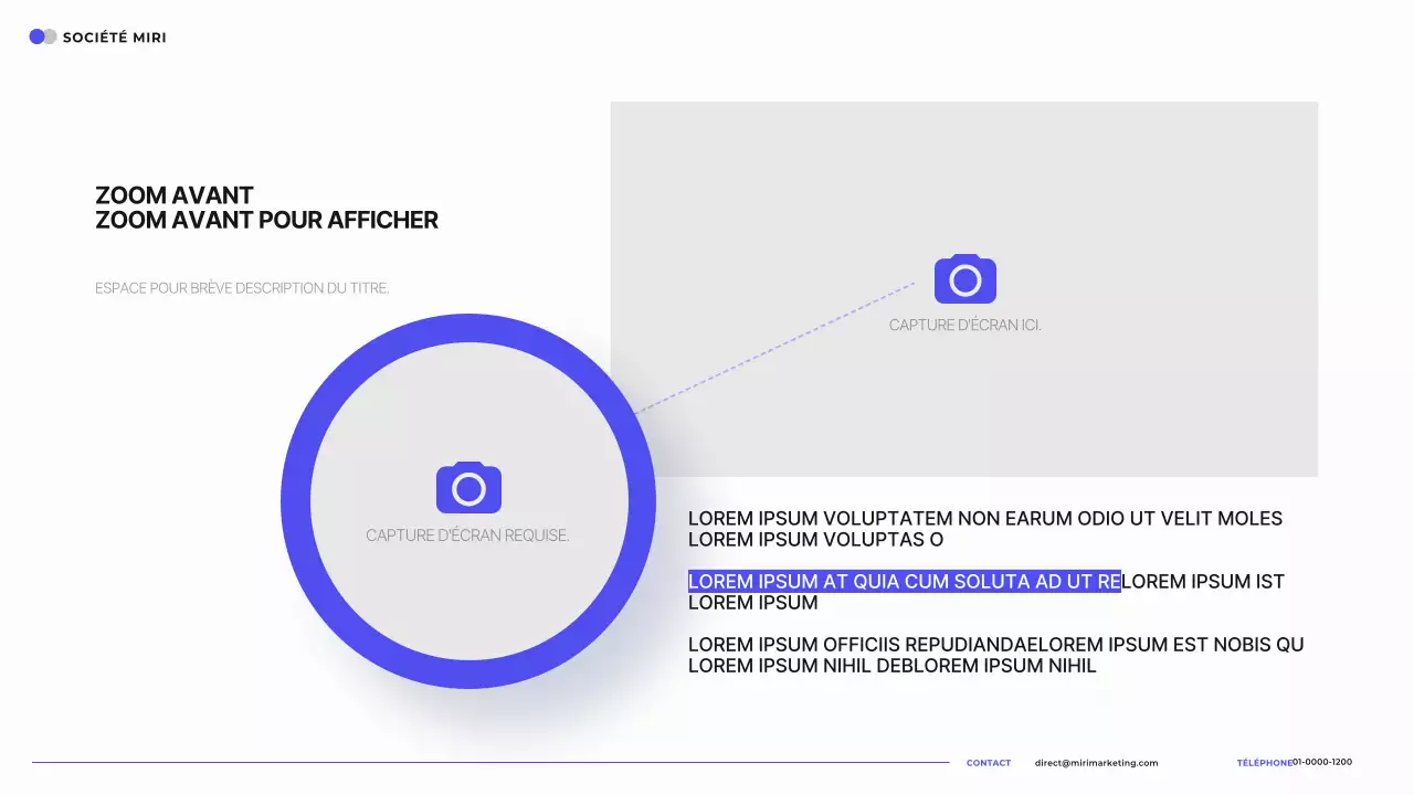 Un simple guide de programmation en bleu et blanc