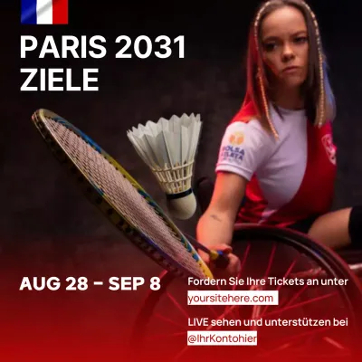 Rot Schwarz Minimal Generic Sports Tournament