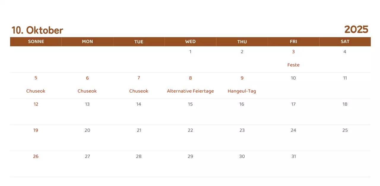 Kalender mit farbenfrohen und emotionalen Illustrationen