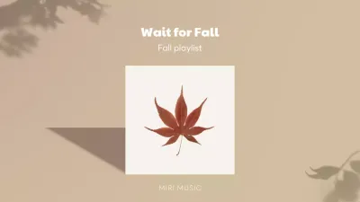 Beige Minimal Playlist Promotion YouTube Thumbnail