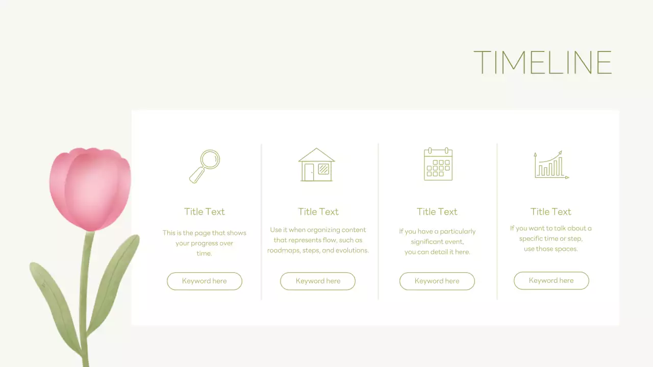 Pink Floral Guide Presentation