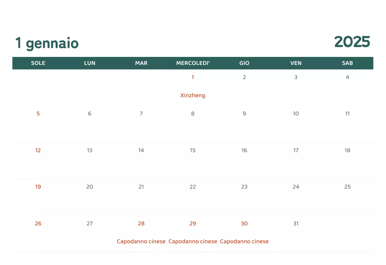 Calendari con illustrazioni colorate ed emozionali