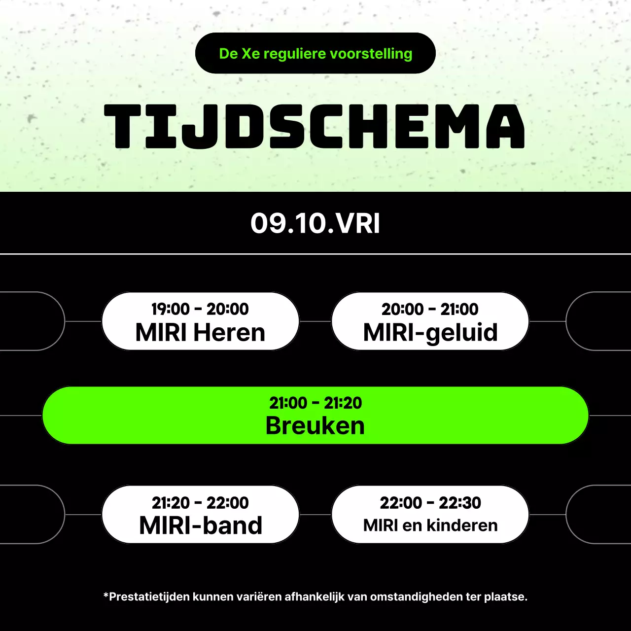 Regelmatige optredens van trendy zwarte en groene universiteitsclubs promoten