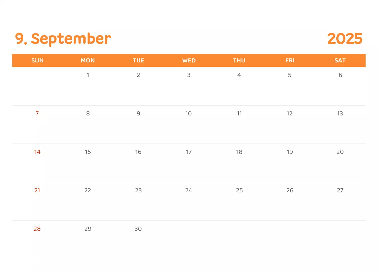 Calendars with colorful, emotional illustrations