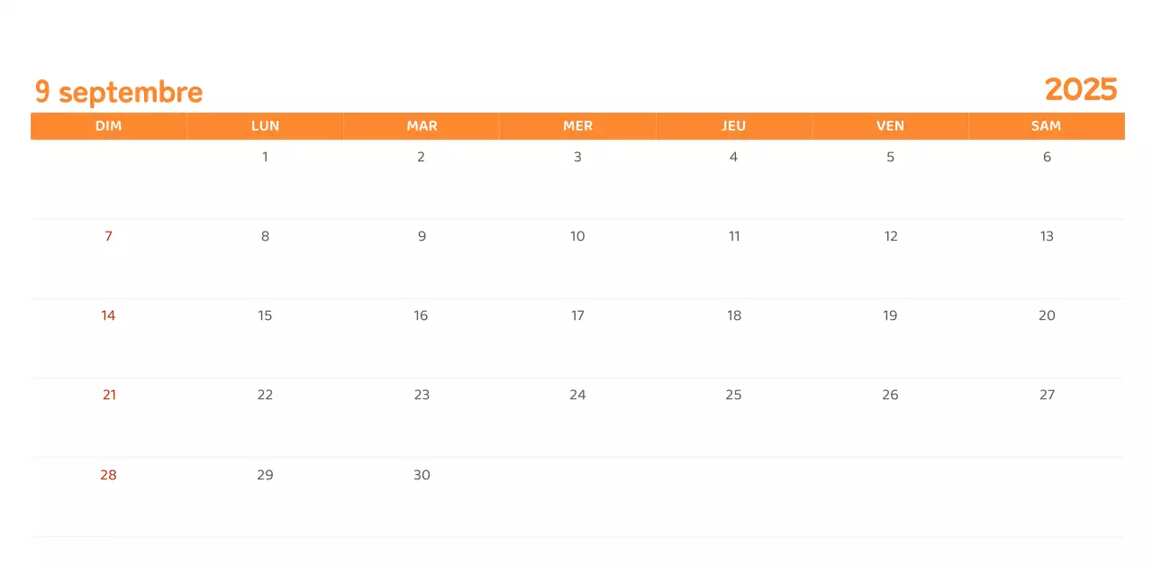 Calendriers avec illustrations colorées et émotionnelles