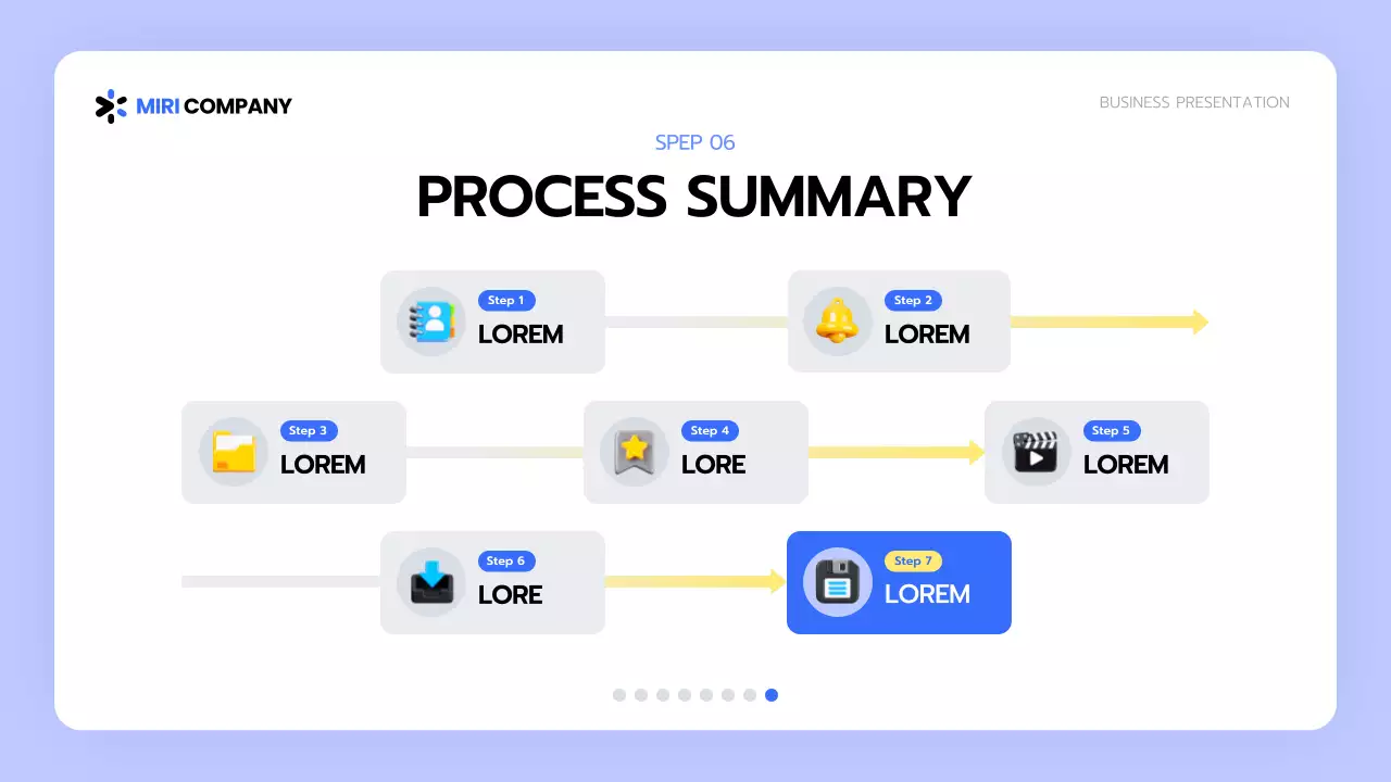 Blue Modern Business Guide Presentation