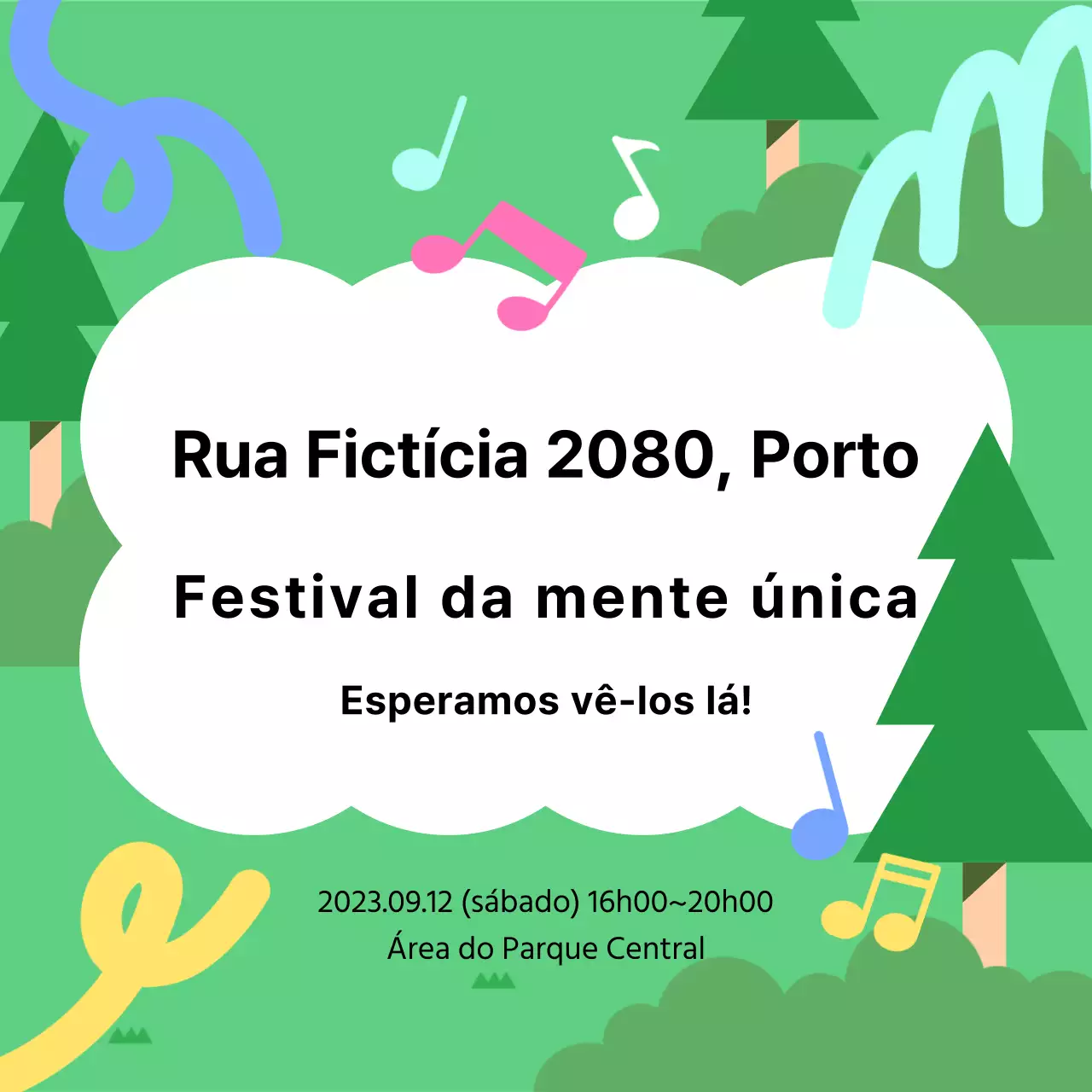 Promover a limpeza verde e preta da Festa da Unidade do distrito