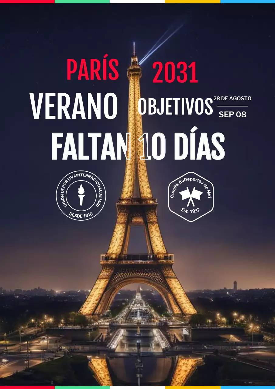 Azul Y Blanco Y Negro Moderno Genérico Torneo Deportivo Promoción