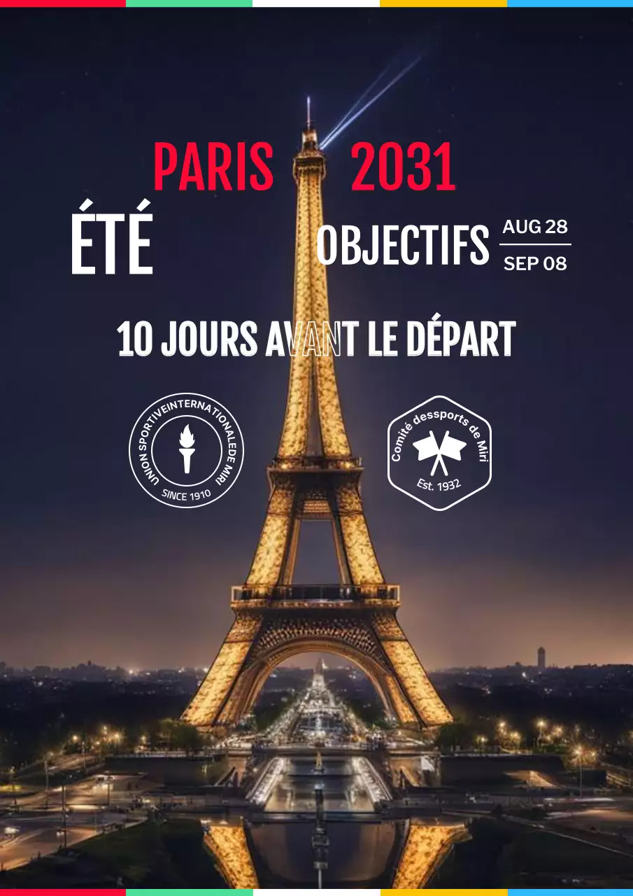 Blue And Black And White Modern Generic Sports Tournament Promotion