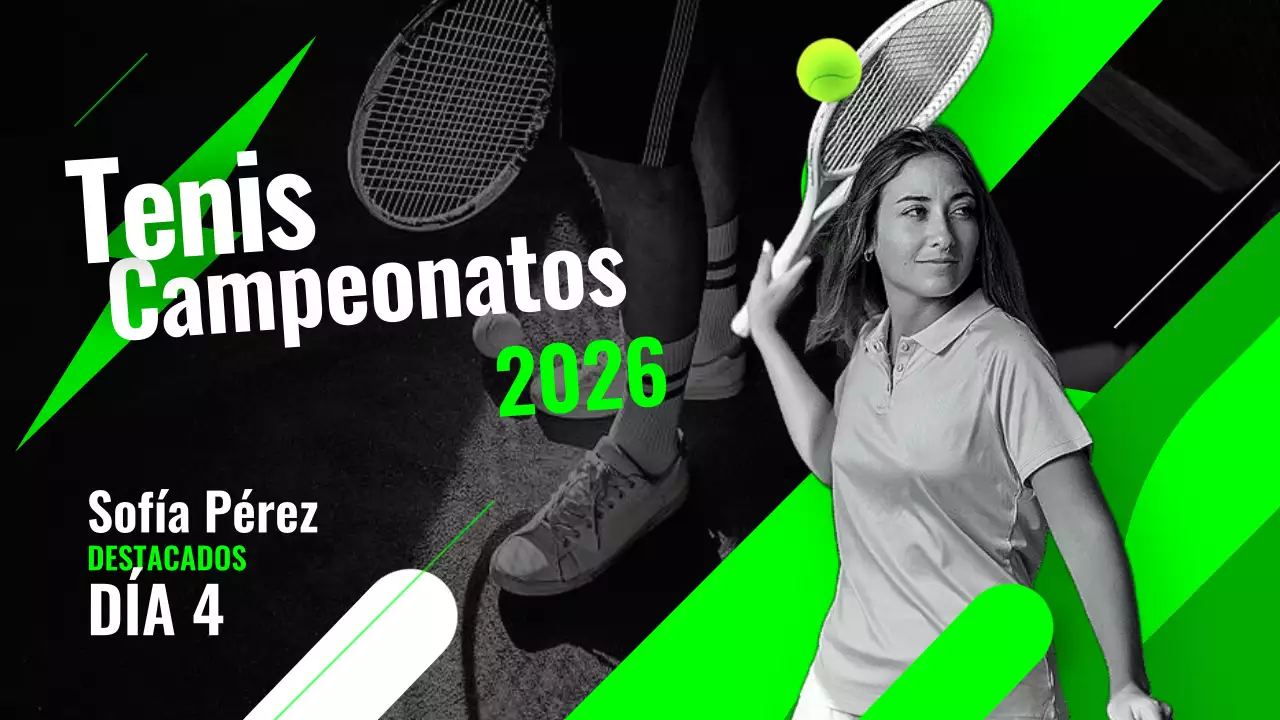 Tenis geométrico creativo verde y negro