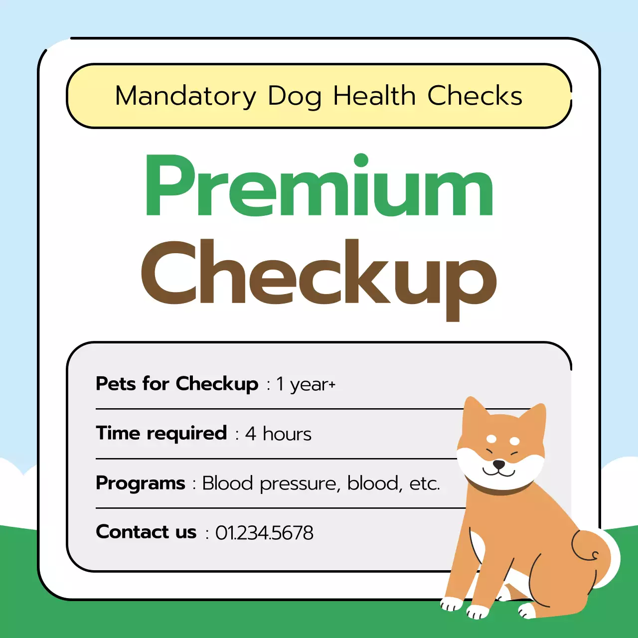 Green Simple Pet Guide Instagram Carousel