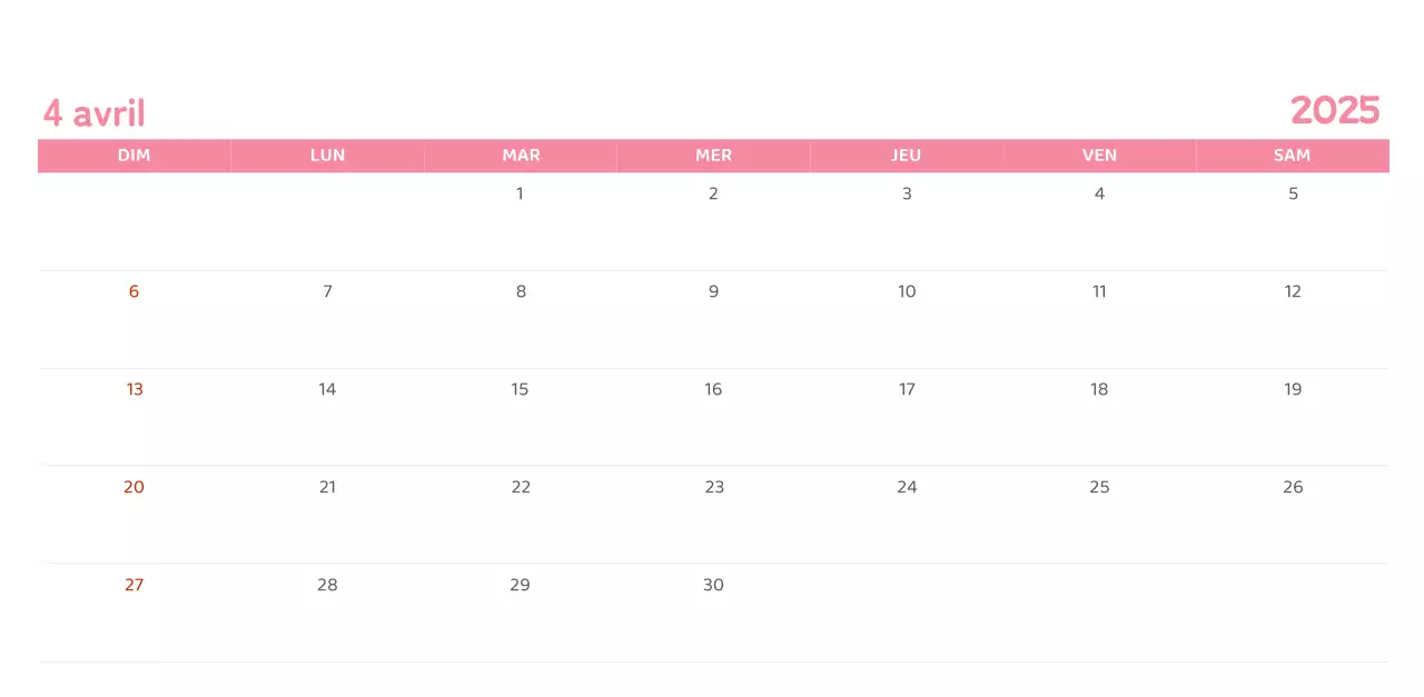 Calendriers avec illustrations colorées et émotionnelles