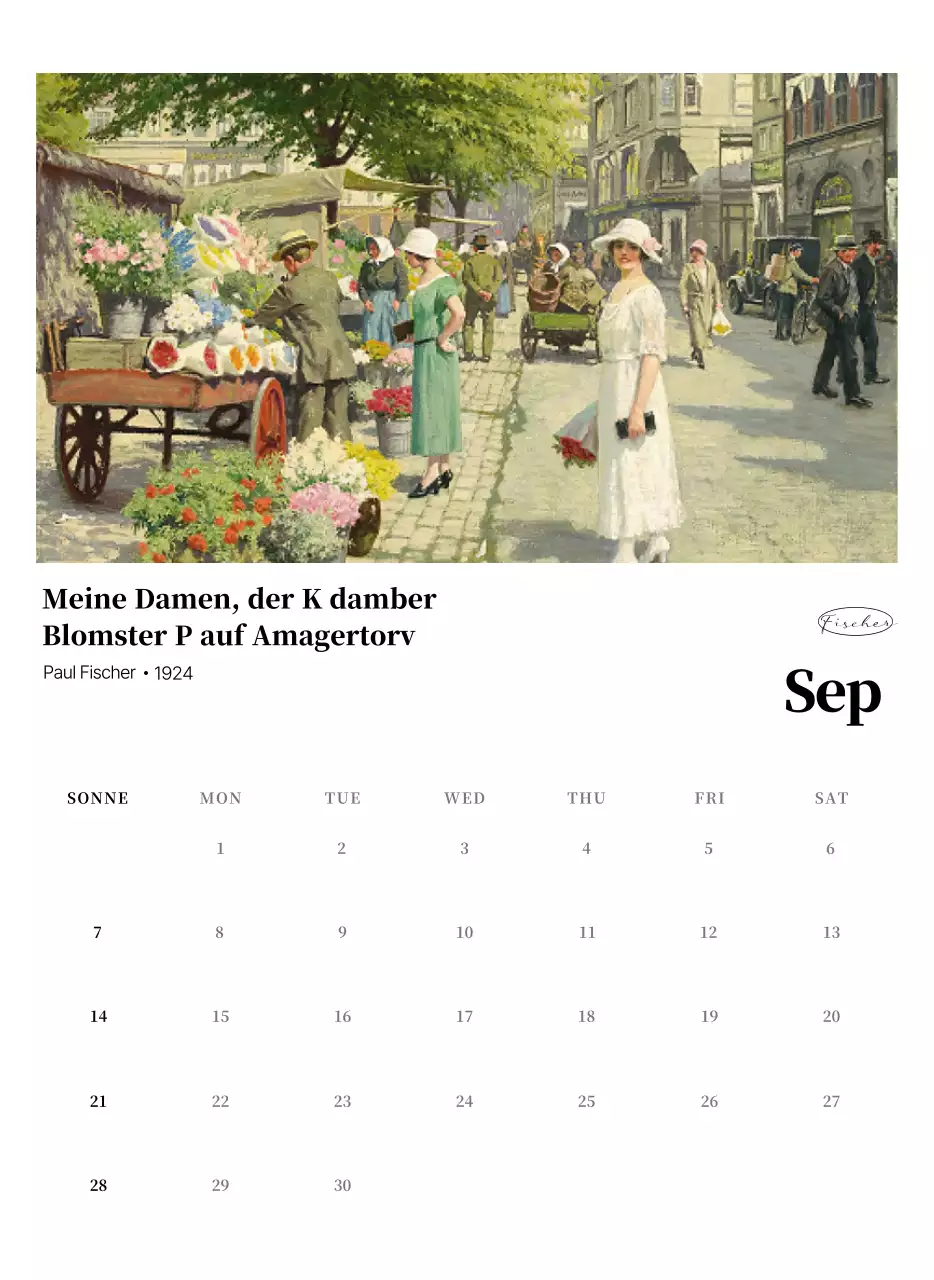 Ein schlichtes, klassisches Meisterwerk in Schwarz und Grau