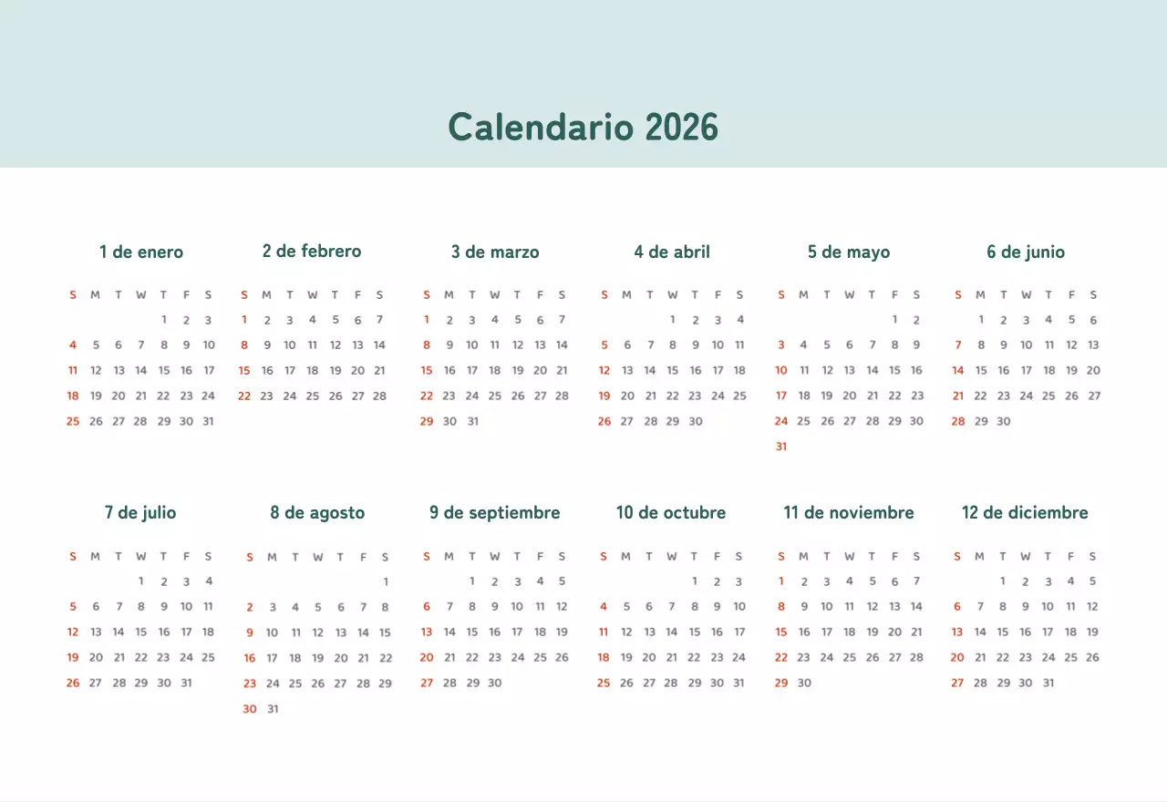 Calendarios con ilustraciones coloristas y emotivas