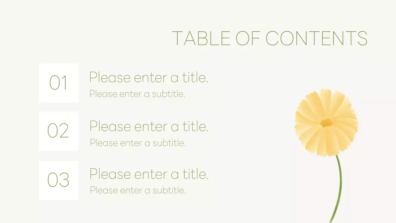 Pink Floral Guide Presentation