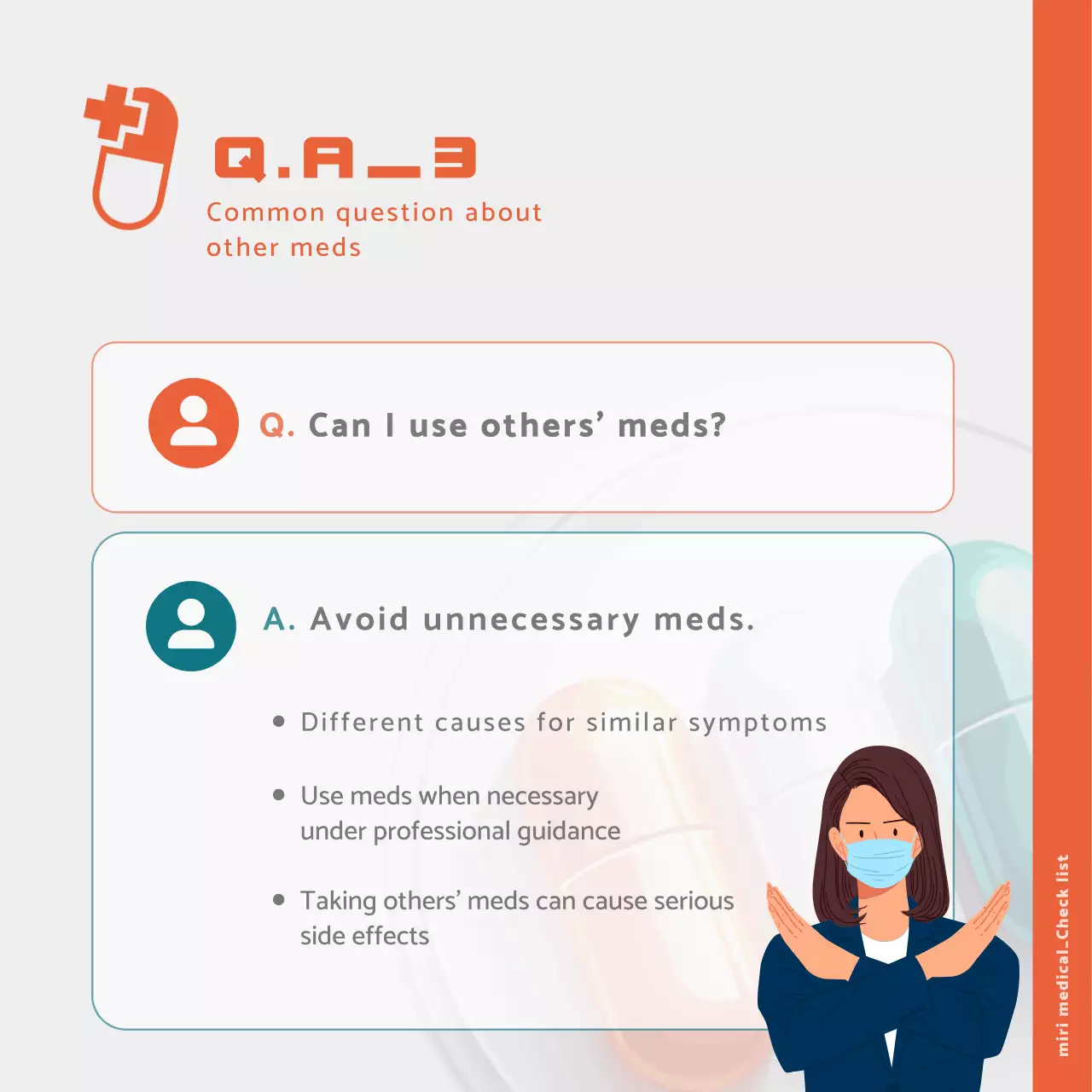 The orange, simple guide to proper medication use